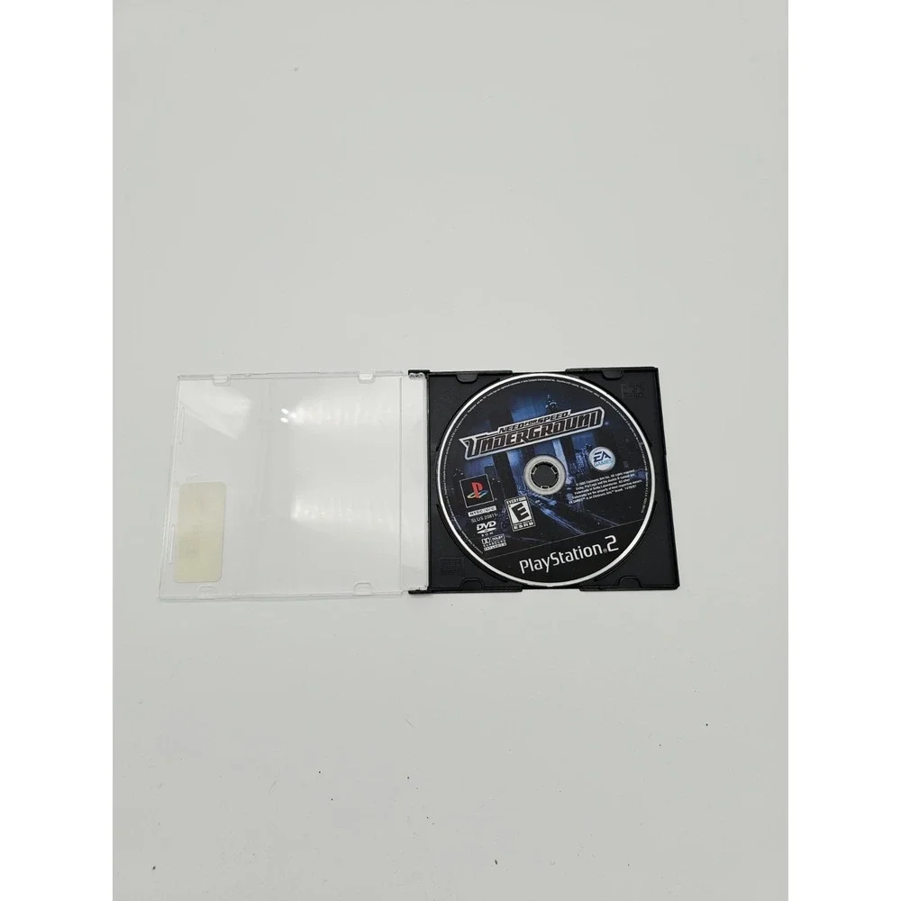 Need for Speed Underground PS2 PlayStation 2 Pristine Disc Only Black Label